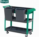老A 塑料四层工具车 （绿色）