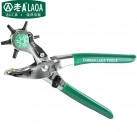 Free Shipping 1PCS Revolving Leather Punch & Eyelet Plier Hole HeavyDuty Canvas Belt Plastic Puncher 5 Sizes