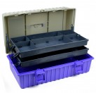 multifunction 3 layers hardware tool case 17 inch