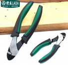 7inch Cr-V Japan Type Diagonal Cutting Nippers Pliers With TPR Double Color Rubber Wrapped Anti-Skid Handle