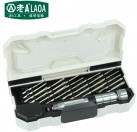 25in1 White Screwdriver Set S2 Alloy Steel Material Repair Tools Kit Precision for Cell Phone iPhone for Notebook