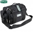LAOA 15inch double layers thicken electrician repair bag tour bag oxford fabric waterproof wear-resisting tool bag LA212817