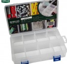 PP Material 8 Grids Medium  Storage Box Transparent Plastic Jewelry Case Tool box Toolbox Boxes