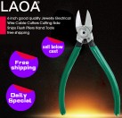 5inch flush plastic pliers Chrome vanadium plastic cutting nippers alloy steel pliers