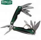 9 in 1 Outdoor Camping Survival Travel Stainless Steel Alicate Multifunctional Portable Multitool Folding Mini Pliers