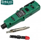 4 in 1 Multi Function Module Network punching Tools Punch Down Impact Tool With Wire Insertion Cutting Function Screwdriver
