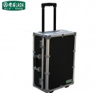 20 inch aluminum insert  luggage upright shock resistance tool case with coded lock