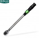 Industrial Grade Preset  Torque Wrench Ratchet Spanner Tools Ratchet Tools Repair For Bike Car Twist Sockets 20-200n/m BLACK