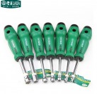 4.5mm 12 Angle Torx CR-V Mulction Socket Screwdriver Rubber Handle Screw Driver tool Arbor hardening Antislip Metal For Hex Screws