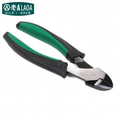 5inch Cr-V Japan Type Diagonal Cutting Nippers Pliers With TPR Double Color Rubber Wrapped Anti-Skid Handle
