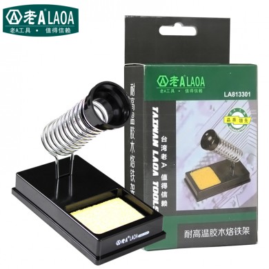 Easy Plug In High Temperature Resistance Bakelit Electric Solering Iron Stand Shelf LA813301