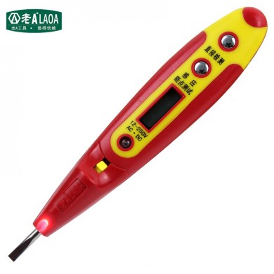 multifunction Digital Display Electrical PenTester Electroprobe  AC/DC LCD Voltage Tester Electroprobe Free Shipping