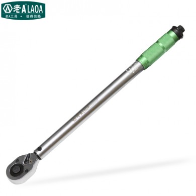 Industrial Grade Preset  Torque Wrench Ratchet Spanner Tools Ratchet Tools Repair For Bike Car Twist Sockets 20-200n/m GREEN