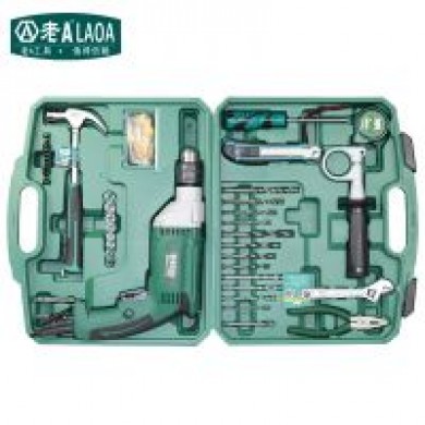 Electric Tools 810W Household Multifunction Electric Impact Drills Set With Spanner Pliers Socket Hammer Screwdriver Bits