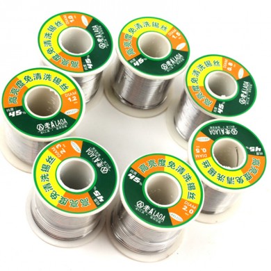 380G New 0.5mm 45% Rosin Core Roll Solder Welding Wires Reel Soldering Tin Lead