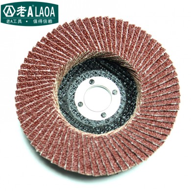4'' A40 Abrasive Flat Disc Fpr  Polish and Grinding Metals Like Carbon Steel Cast Iron