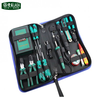 53PCS Electric Soldering Iron Multimeter 38 in 1 Precision Repair Tool Set Screwdriver Utility Knife Pliers Handle Tools