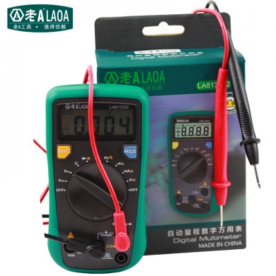 LCD Automatic range Electrical Tester Digital Multimeter AC/DC Amperemeter LA813302